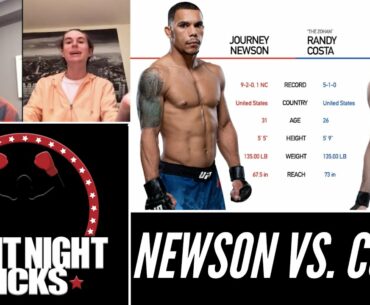 UFC Fight Night: Journey Newson vs. Randy Costa Prediction