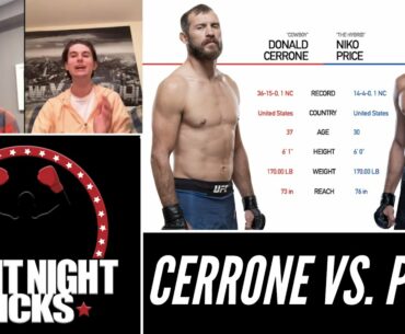 UFC Fight Night: Donald Cerrone vs. Niko Price Prediction