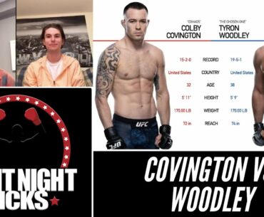 UFC Fight Night: Colby Covington vs. Tyron Woodley Prediction