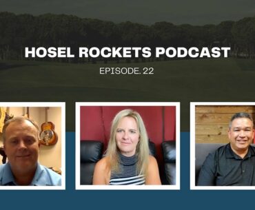 Daphne's Headcover's Jane Spicer & Story Of Tiger's' "Frank" Headcover - Hosel Rockets Podcast Ep.22