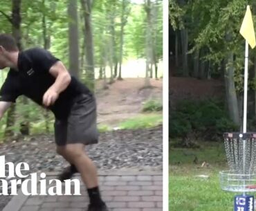 Frisbee thrower hits 530ft hole in one