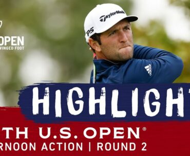 2020 U.S. Open Highlights, Round 2: Afternoon Action