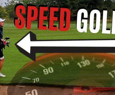THIS HURT WAY MORE THAN IT SHOULD!... SPEED GOLF!