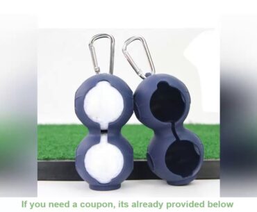 Golf Ball Protective Accessories Golfing storage Keyring Sleeve Bag Balls Holder Cover for Silicone