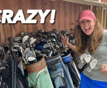 WE LOVE FINDING GOLF CLUBS LIKE THESE AT THRIFT STORES!!