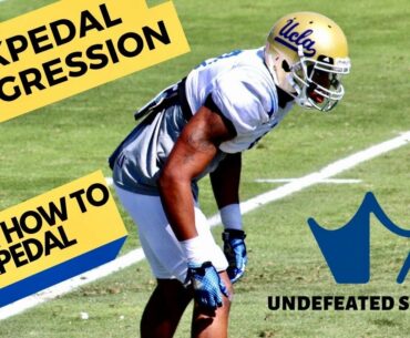 How To Backpedal (Defensive Backs) l Learn Proper Alignment, Stance, And Technique