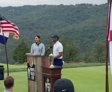 Tiger Woods visits Ozarks to open new course in memory of Payne Stewart