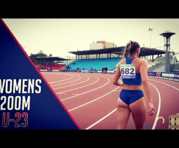 U-23 Womens 200m Final | Russian Athletics | NocommentAthleticsSeries