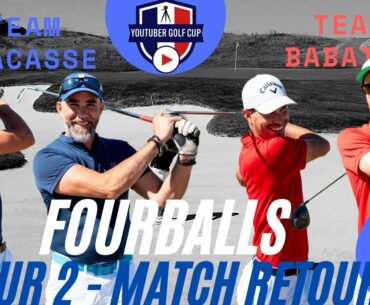 MATCH 12 YOUTUBE GOLF CUP : Fourballs Charles D. et Stany VS Nico et Thomas Nuzzacci