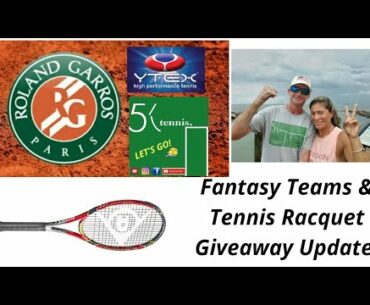 Roland Garros / French Open 2020 Fantasy Team Competition & Tennis Racquet Giveaway Rules