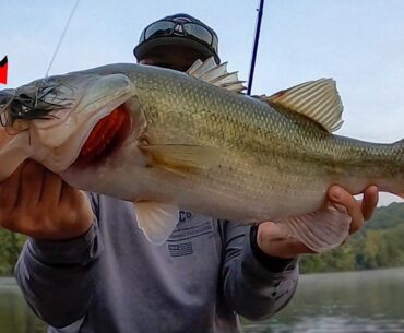 BIG Bass on Chickamauga! Fall Bass Fishing Has Begun!!