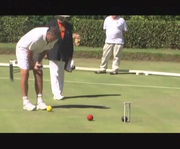 Reg Bamford / Ahmed Nasr 2008 WCF Golf Croquet Final Feature Shots