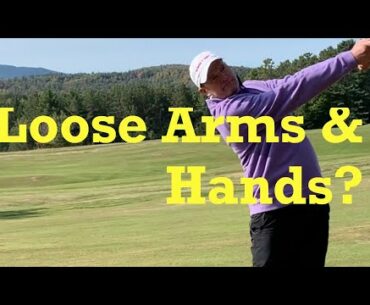 How Relaxed Should My Arms Be? - Golf Swing Basics - IMPACT SNAP