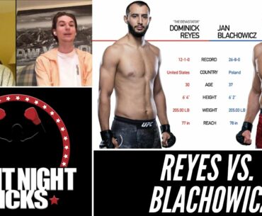 UFC 253: Dominick Reyes vs. Jan Blachowicz Prediction