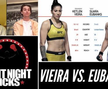 UFC 253: Ketlen Vieira vs. Sijara Eubanks Prediction