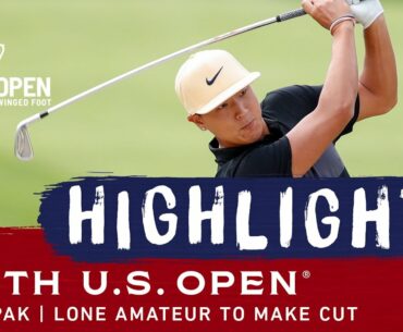 2020 U.S. Open, Round 2: Amateur John Pak Makes the Cut