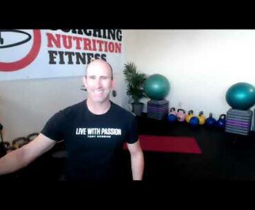 Coach Brien Shamp's Livestream TUESDAY CORE- CARDIO WORKOUT 9/22/20