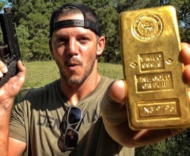 Is a Gold Bar Bulletproof? $45,000!!!