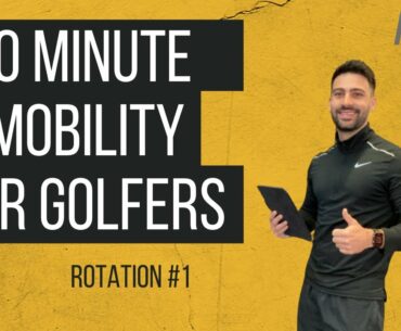 [10 Minute Mobility For Golfers] Macro Golf: Rotation, Thoracic Spine #1