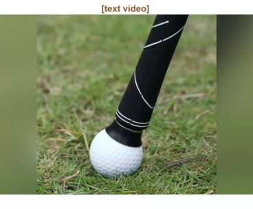 Golf Ball Pick Up Putter Grip Retriever Tool Mini Rubber Suction Cup Pickup Screw Golf Training Aid