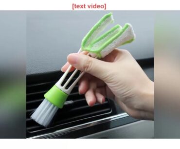 Car cleaning brush air-conditioning air outlet cleaning brush for Volkswagen VW passat golf  Polo C