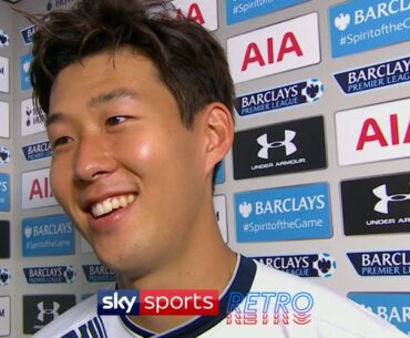 "I'm very happy" - Son Heung-min after scoring his 1st Premier League goal for Tottenham