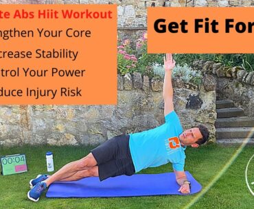 Get Fit For Golf - 30 Minute Abs Hiit Workout for Golfers
