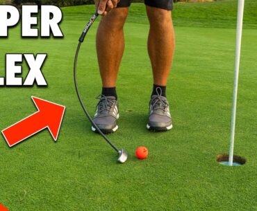 Worlds Most Flexible Putter! & Curved Club Face | Hardest Sweet Spot To Hit! | Exp Golf |