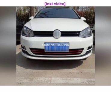 5 x Car Styling Fashion Front Grills Stickers Car Accessories Decorative Car Body Decals for Volksw