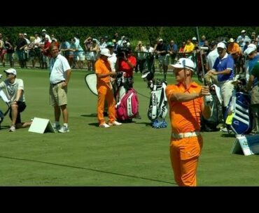 Who Looks Better In Orange? Rickie Fowler, Jonas Blixt match outfits