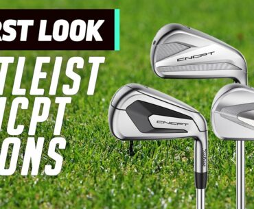 NEW Titleist CNCPT Irons (CP-02/CP-03/CP-04) | First Look | GolfMagic.com
