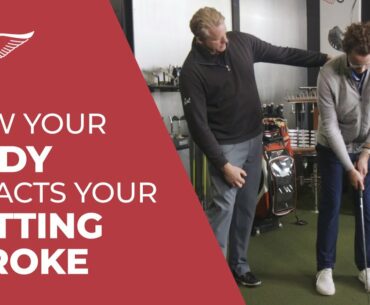 How your body impacts your putting stroke