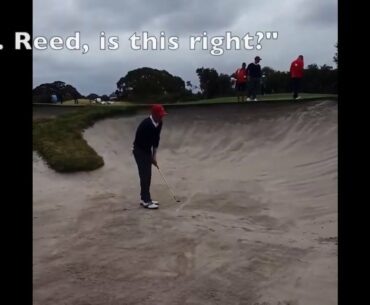 Justin Thomas hilariously trolling Patrick Reed about cheating in the 2019 Hero World Golf Challenge