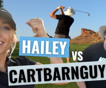 (GOLF) CAN I BEAT CARTBARNGUYS IN A 3-CLUB MATCH!?