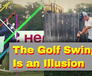 The Golf Swing is an Illusion.  Why you can't achieve the positions of the pros.