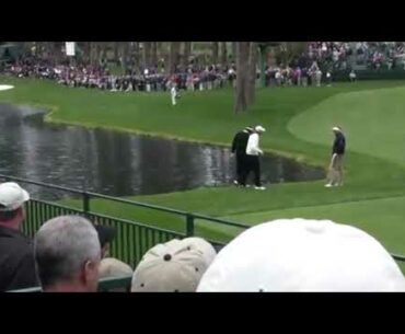 Vijay Singh's Legendary Water-Skipping Hole In One @Masters Optimized with ALL ANGLES