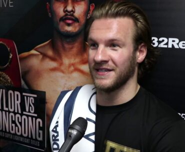 BEN DAVISON REACTS TO JOSH TAYLOR'S BRUTAL KNOCKOUT WIN / TALKS UNDISPUTED FIGHT WITH JOSE RAMIREZ