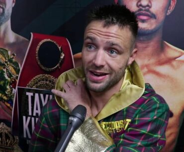 JOSH TAYLOR SENDS MESSAGE TO JOSE RAMIREZ AFTER DEVASTATING FIRST ROUND KNOCKOUT OF APINUN KHONGSONG