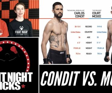 UFC Fight Night: Carlos Condit vs. Court McGee Prediction