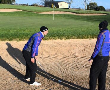 THE GOLF BUNKER SPLASH SHOT