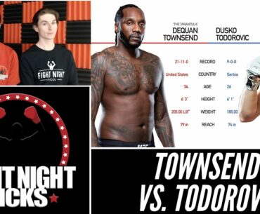 UFC Fight Night: Dequan Townsend vs. Dusko Todorovic Prediction