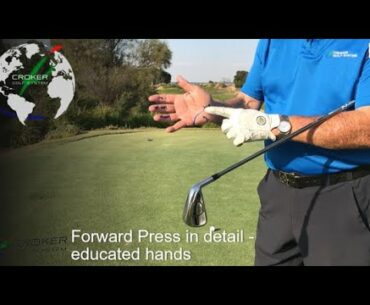 Croker Golf System / the forward press in detail with educated hands