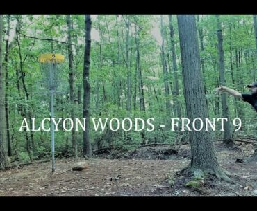 Alcyon Woods Disc Golf Course - Casual Round - Front 9 : I wish I could putt
