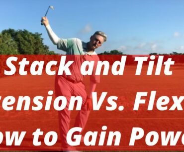 Extension vs Flexion | The Stack and Tilt Golf Swing | PGA Golf Professional Jess Frank