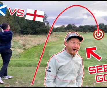 HOLE IN ONE VS SEB ON GOLF?! | ASSL VS SEB ON GOLF AND DARYL SELBY | SCOTLAND VS ENGLAND