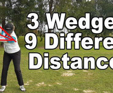 The easy way to judge distances with your 40-80 metre pitching wedge shots