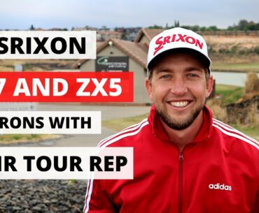 Reviewing the Srixon ZX5 and ZX7 irons with the Srixon Tour Rep - Alfred Sutton at Ebotse Links