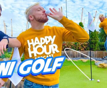 CAN JAACKMAATE BEAT ME AT MINIGOLF?! | HAPPY HOUR GOLF SPECIAL w/ STEVIE