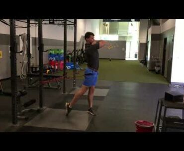 Banded Hip Rotation; Learn to Use Your Hips in Your Golf Swing!