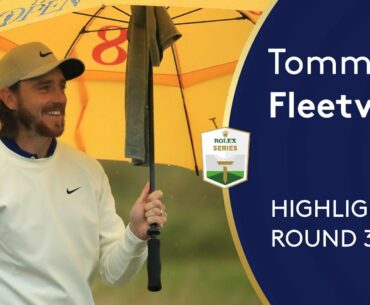 Tommy Fleetwood's incredible 69 in horrendous weather | Round 3 Highlights | 2020 ASI Scottish Open